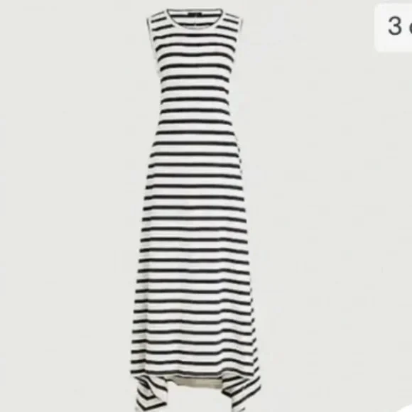 knee length dresses for ladies J Crew Bright Striped Tiered Maxi Dress- Size 00 (sold out online) – The  Saved Collection main image 1
